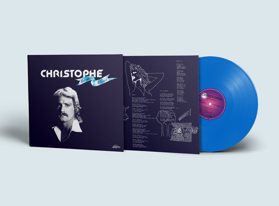 Les mots bleus - Front Cover