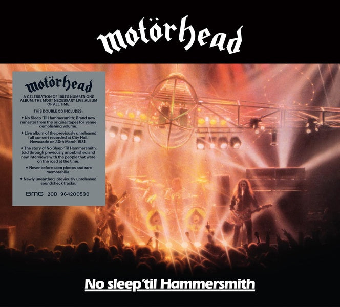 No Sleep 'Til Hammersmith - Front Cover