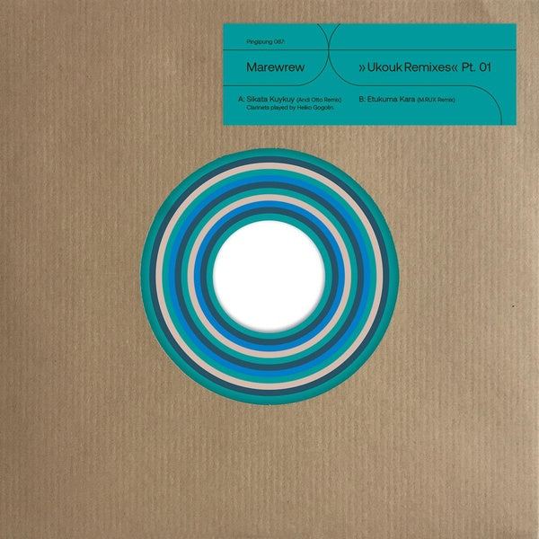 Ukouk Remixes Pt 01 (Andi Otto & M Rux) - Front Cover