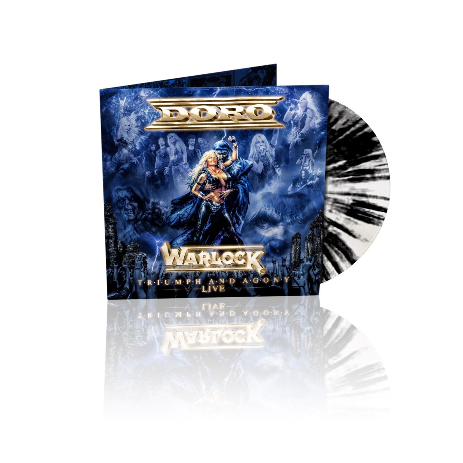 Warlock - Triumph and Agony Live - Front Cover