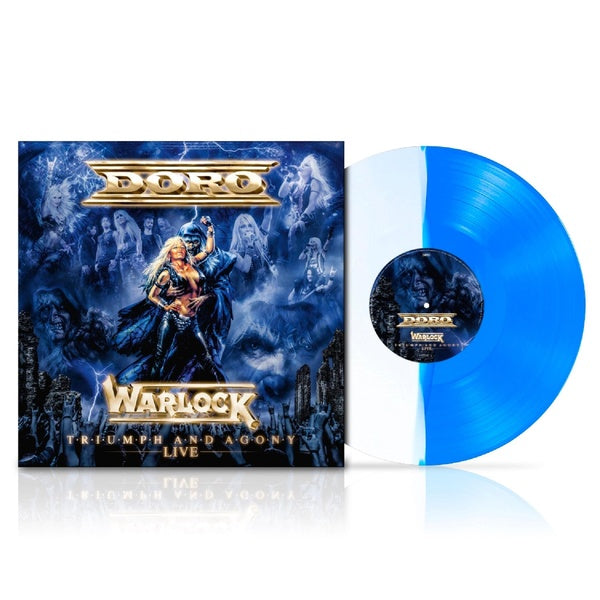 Warlock-triumph And Agony Live - Front Cover