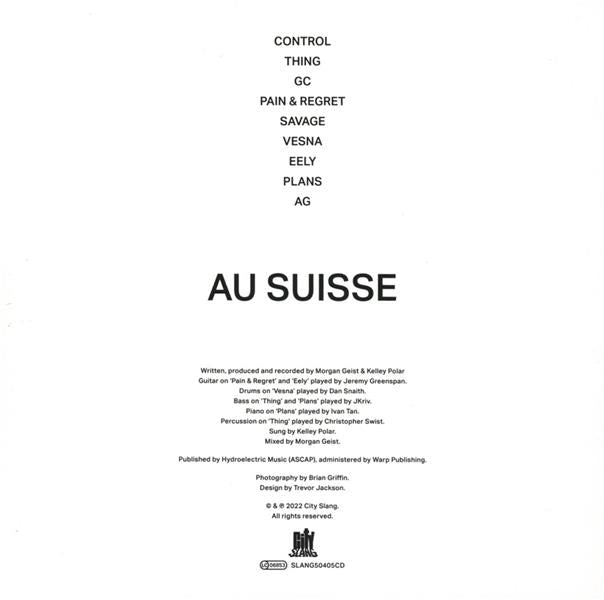 Au Suisse - Front Cover