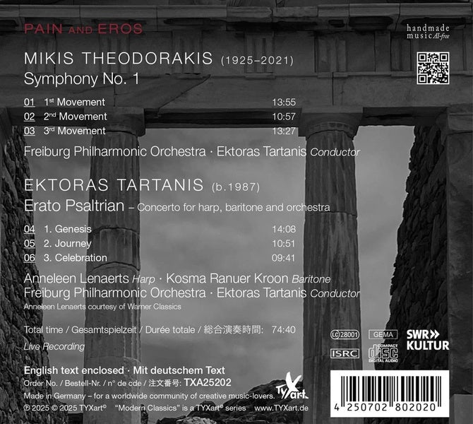 Pain And Eros - Front Cover