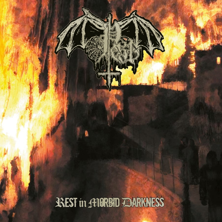 Rest In Morbid Darkness - Front Cover