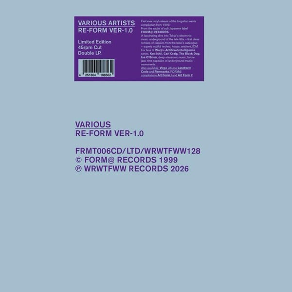 Re Form Ver 1 0 - Front Cover
