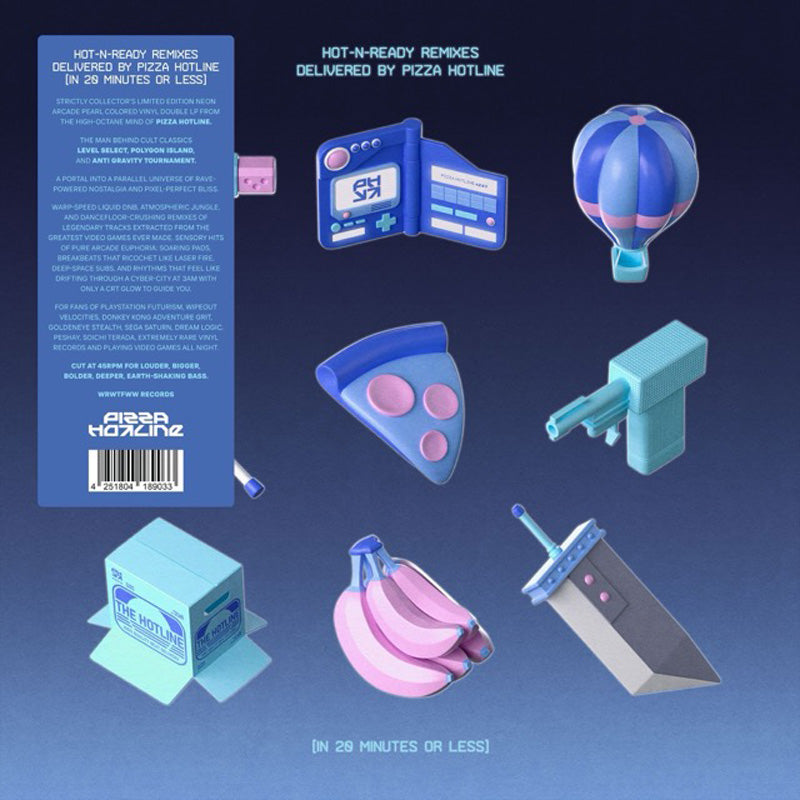 HOT N READY REMIXES DELIVERED BY PIZZA HOTLINE IN 20 MINUTES OR LESS/LIMITED - Front Cover
