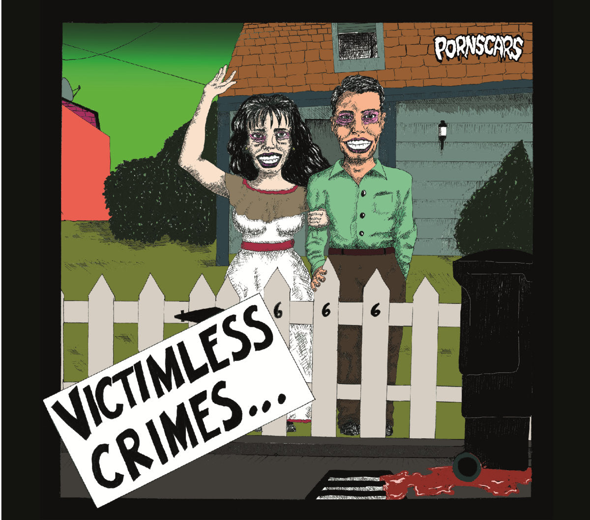 Victimless Crimes/Green Marble Vinyl - Front Cover
