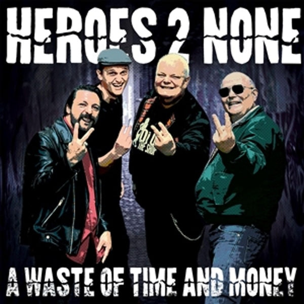A Waste Of Time And Money/Transparent Blue Vinyl - Front Cover