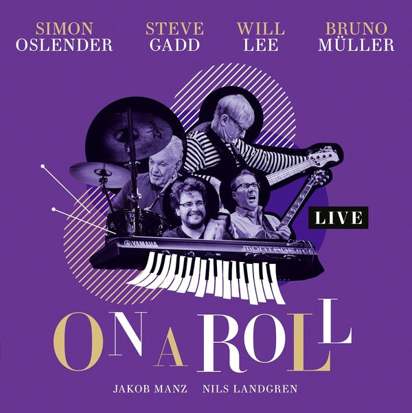 On A Roll Live - Front Cover