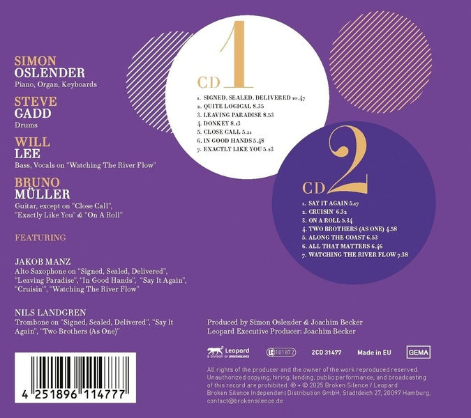 On A Roll Live - Front Cover