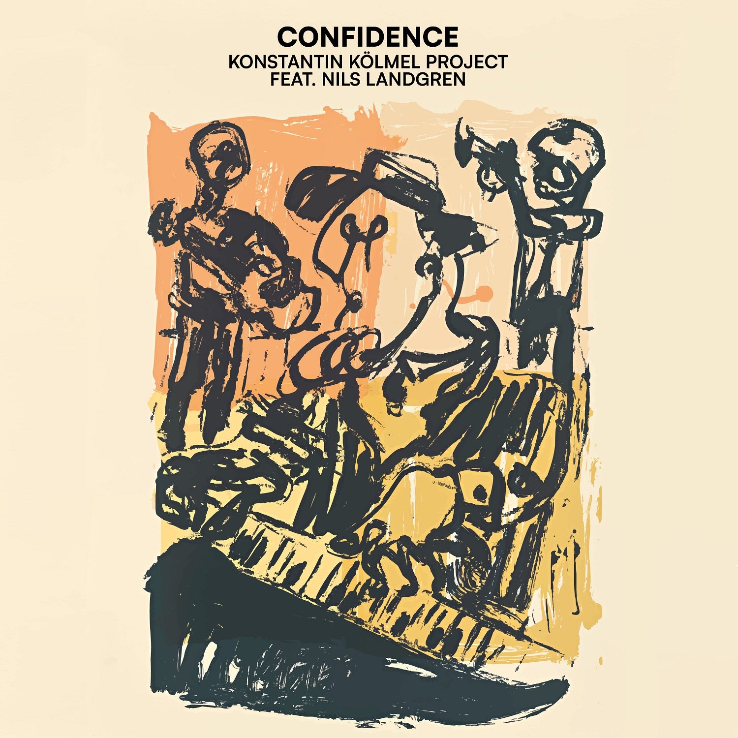 CONFIDENCE/FEATURING NILS LANDGREN - Front Cover