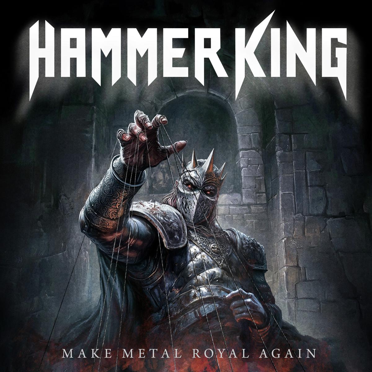 MAKE METAL ROYAL AGAIN (RED/GOLD SPLATTER IN GATEFOLD) - Back Cover