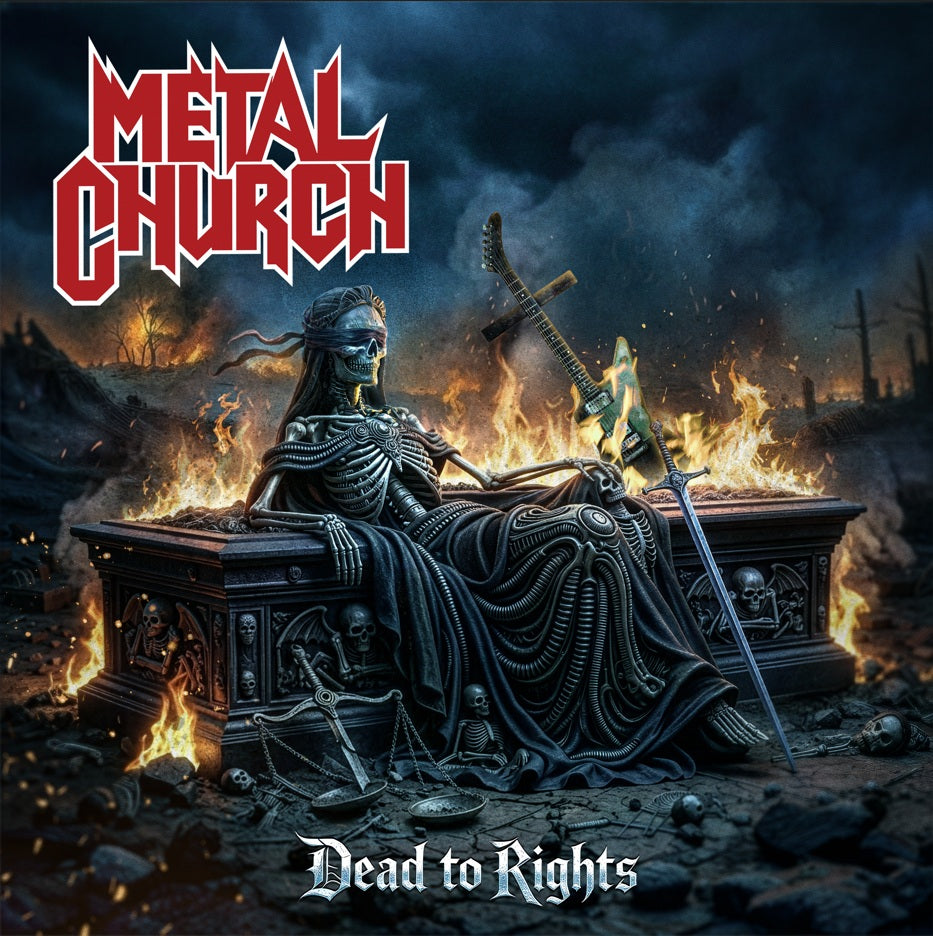 DEAD TO RIGHTS (BLACK VINYL IN SLEEVE) - Front Cover