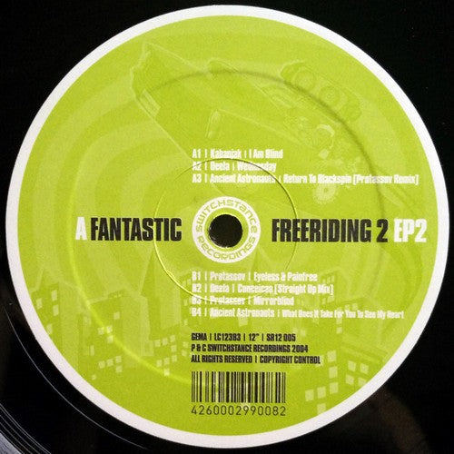 FANTASTIC FREERIDING 2 - EP2 - Front Cover