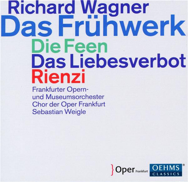 Das Frühwerk Die Feen Das Liebesverbot Rienzi - Front Cover