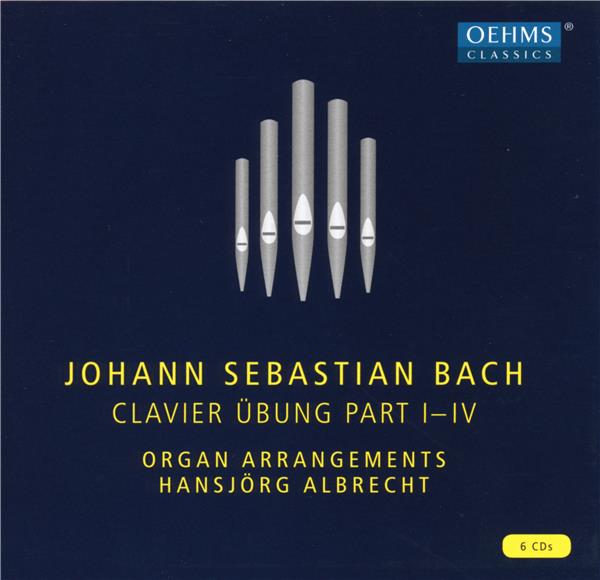 Clavier Ubung Complete Works Arrangements pour Orgue - Front Cover