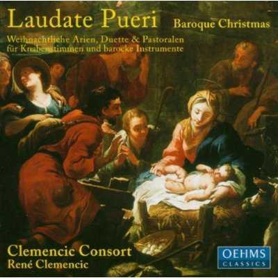 Laudate pueri baroque christmas - Front Cover