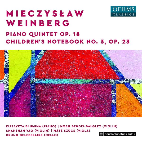 Quintette avec piano Opus 18 Cahier pour les enfants Opus 23 - Front Cover