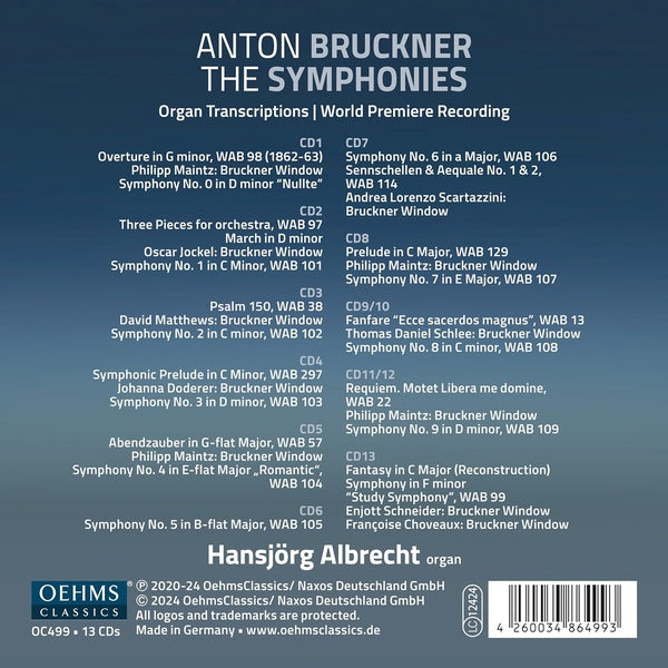 Les Symphonies - Front Cover