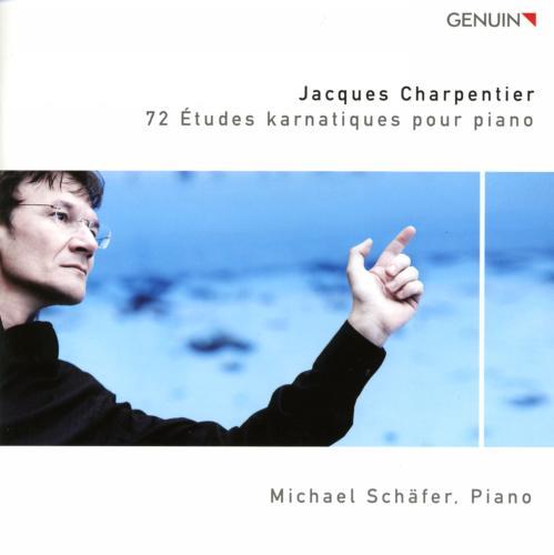 Charpentier : 72 études karnatiques pour piano Coffret - Front Cover