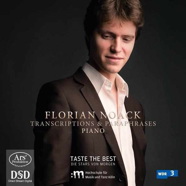 Transcriptions et paraphrases pour piano - Front Cover