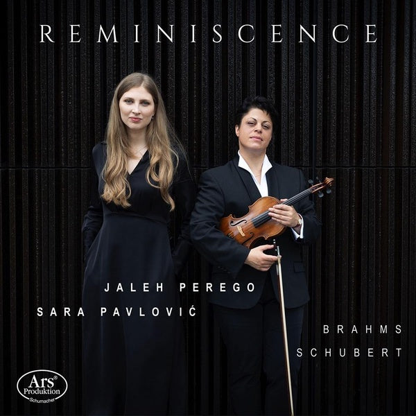 Réminiscence - Œuvres pour violon et piano - Front Cover