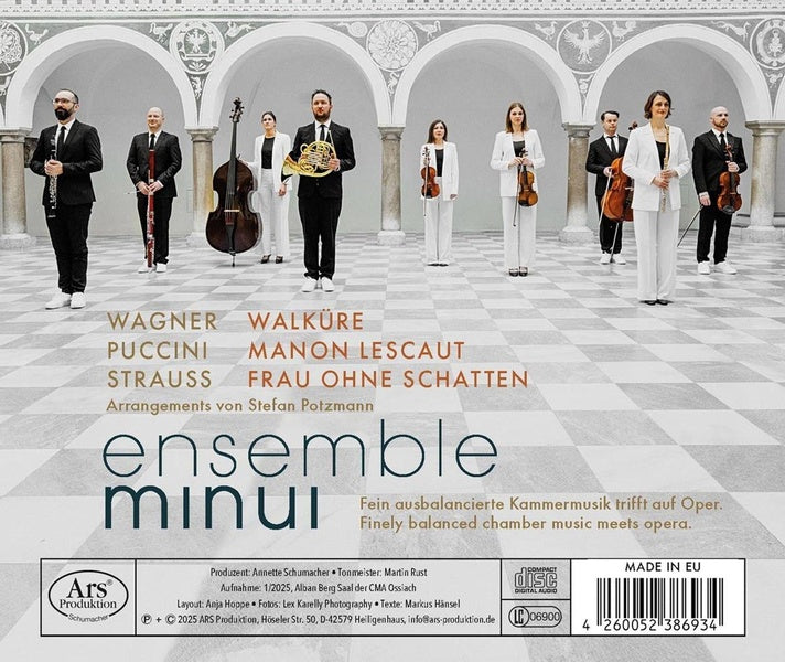 Opera Suites For Nonet Act 3 - Front Cover