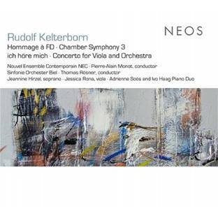 Hommage a fd, symphonie de chambre no. 3; ich hore mich, concerto pour alto et orchestre - Front Cover