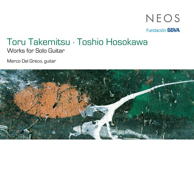 Marco del Greco joue Toru Takemitsu et Toshio Hosokawa - Front Cover