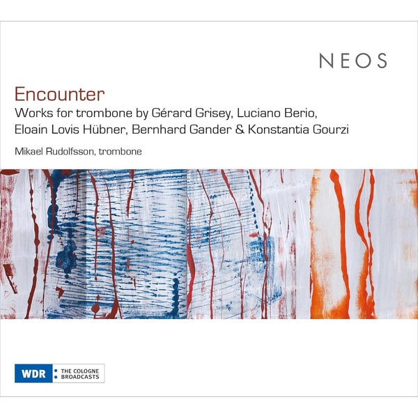 Encounter - Works for trombone by Gérard Grisey, Luciano Berio, Eloain Lovis Hübner, Bernhard Gander - Front Cover