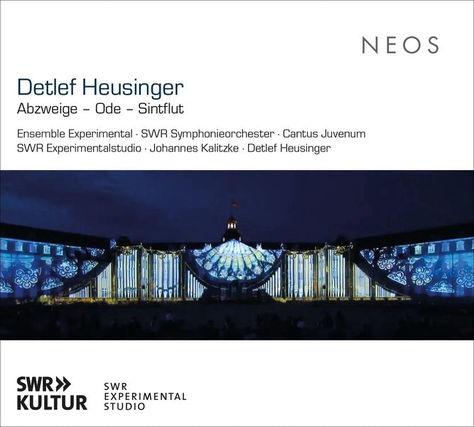 Detlef Heusinger: Abzweige - Ode - Sintflut - Front Cover