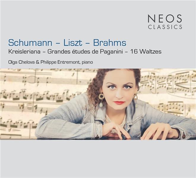 Schumann Liszt Brahms Kreisleriana - Front Cover