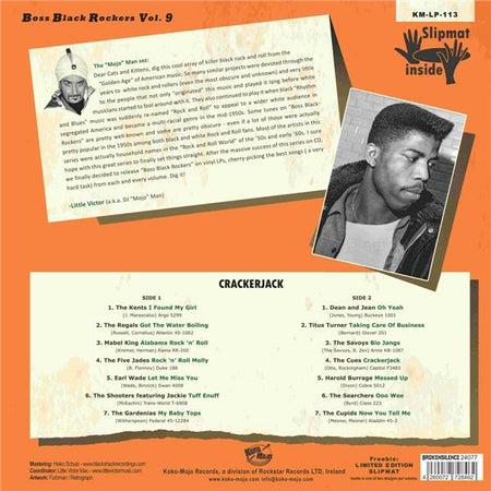 Boss Black Rockers Vol. 9 - CrackerJack - Front Cover