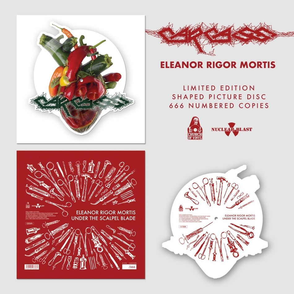 Eleanor Rigor Mortis - Front Cover