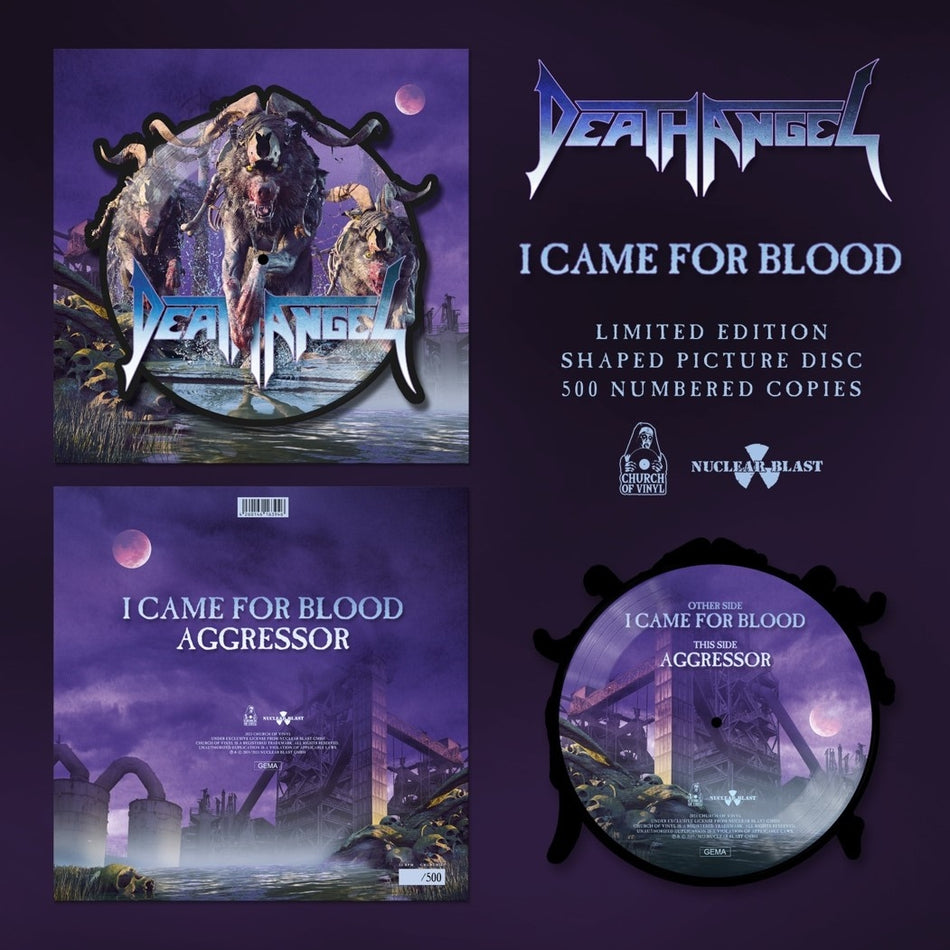I Came For Blood - Front Cover