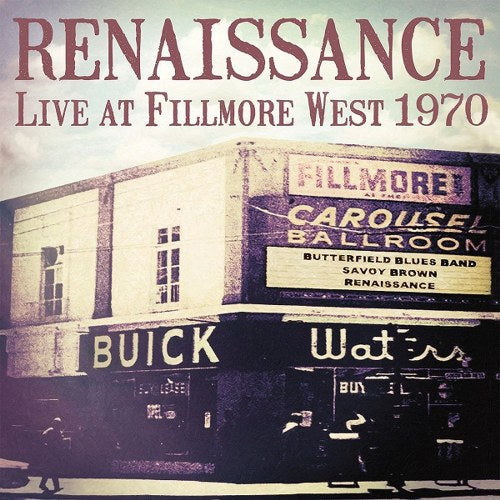 Live At Fillmore West 1970 - Front Cover