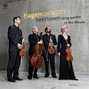 Quatuors 3, 5 et 16 - Front Cover