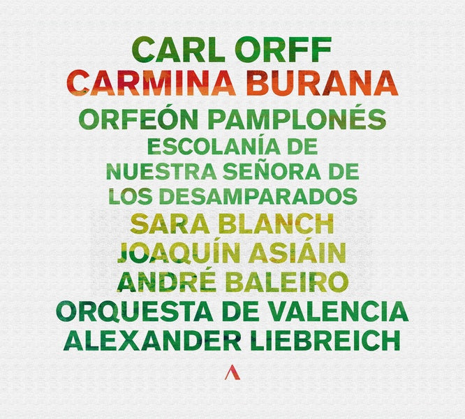 Carmina Burana - Front Cover