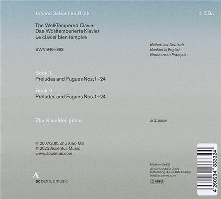 Le Clavier bien tempéré (Livres I et II) - Front Cover