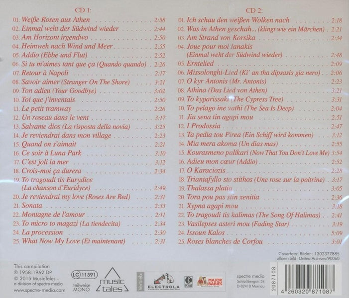 Weibe Rosen Aus Athen-50 Succès - Front Cover
