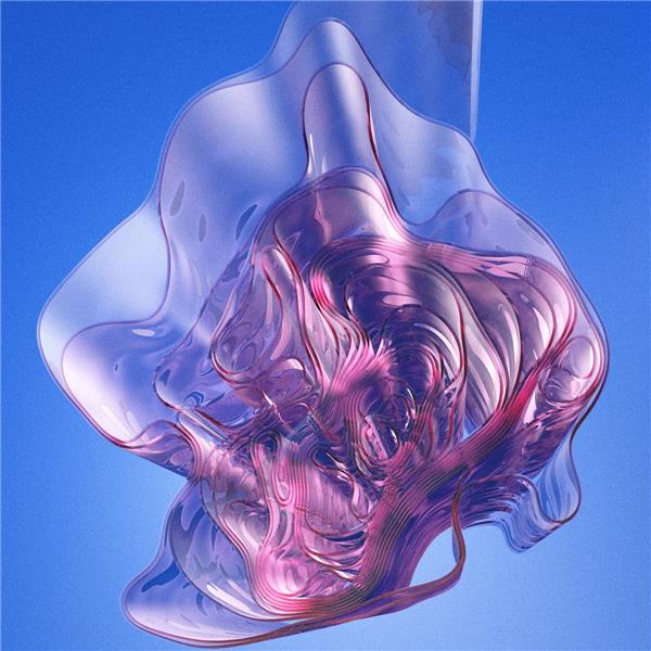 MEANDER/VINYLE BLEU TRANSPARENT - Front Cover