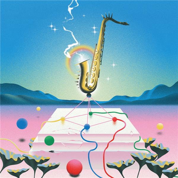 The Never Acting Story/Red Vinyl - Front Cover