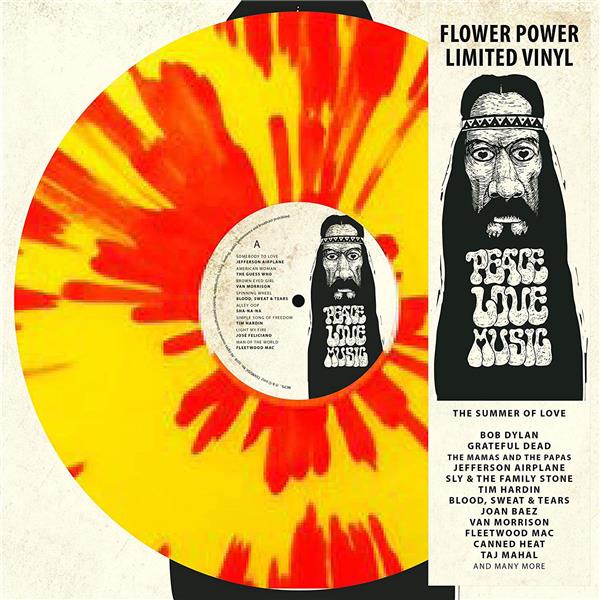 PEACE LOVE MUSIC - Front Cover