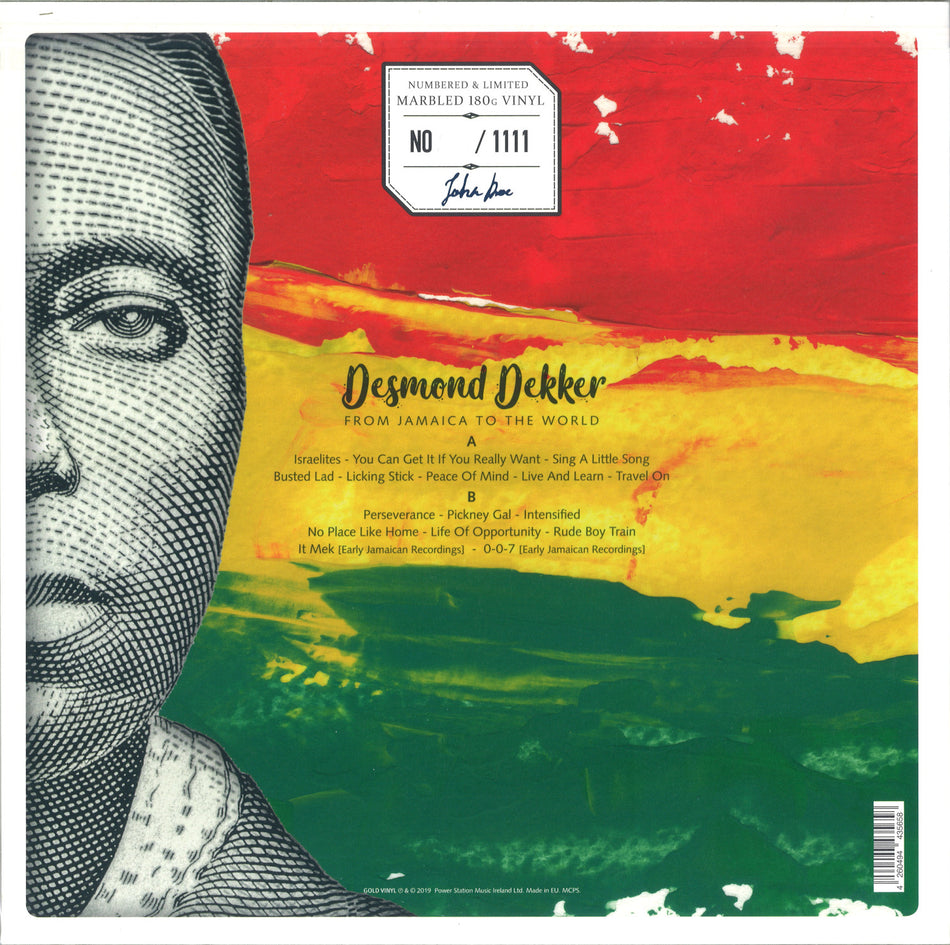 FROM JAMAICA TO THE WORLD - Back Cover