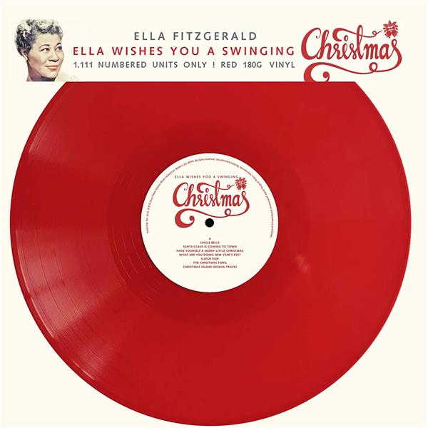 ELLA WISHES YOU A SWINGING - Front Cover