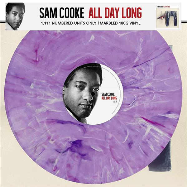 ALL DAY LONG/180 GR MARBRE VIOLET GATEFOLD SLEEVE - Front Cover