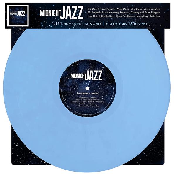 MIDNIGHT JAZZ/180 GR GATEFOLD SLEEVE BLEU - Front Cover