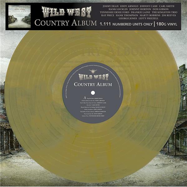 COUNTRY ALBUM/180 GR GATEFOLD SLEEVE JAUNE TRANSLUCIDE - Front Cover