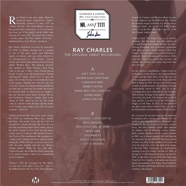 THE ORIGINAL DEBUT RECORDING - Front Cover
