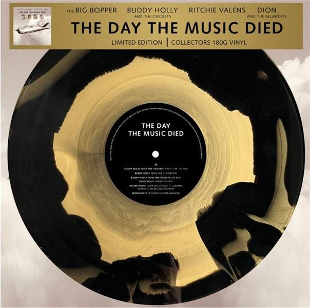 THE DAY THE MUSIC DIED - Front Cover